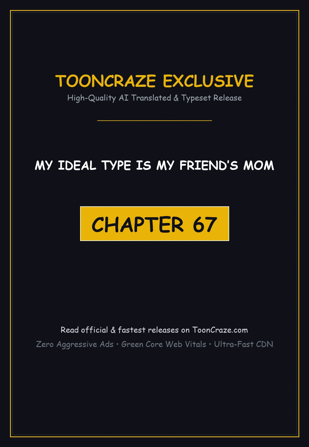 My Ideal Type Is My Friends Mom Chapter 67 - Page 1