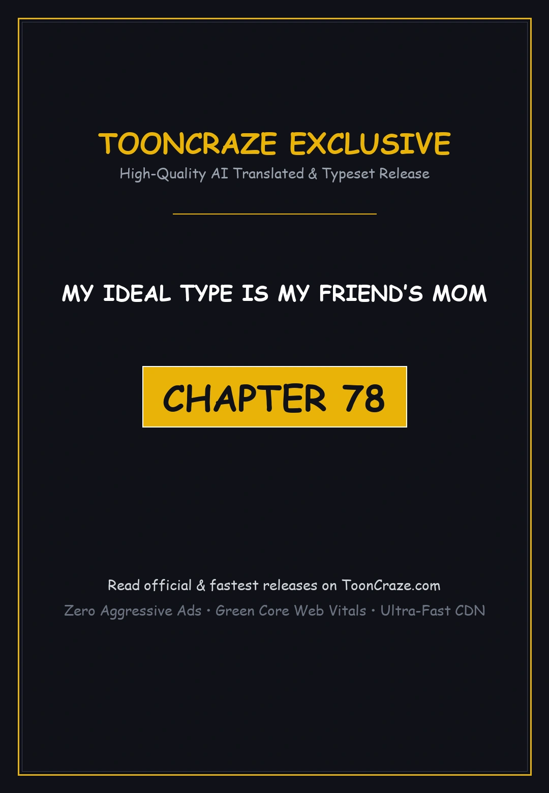 My Ideal Type Is My Friends Mom Chapter 78 - Page 1