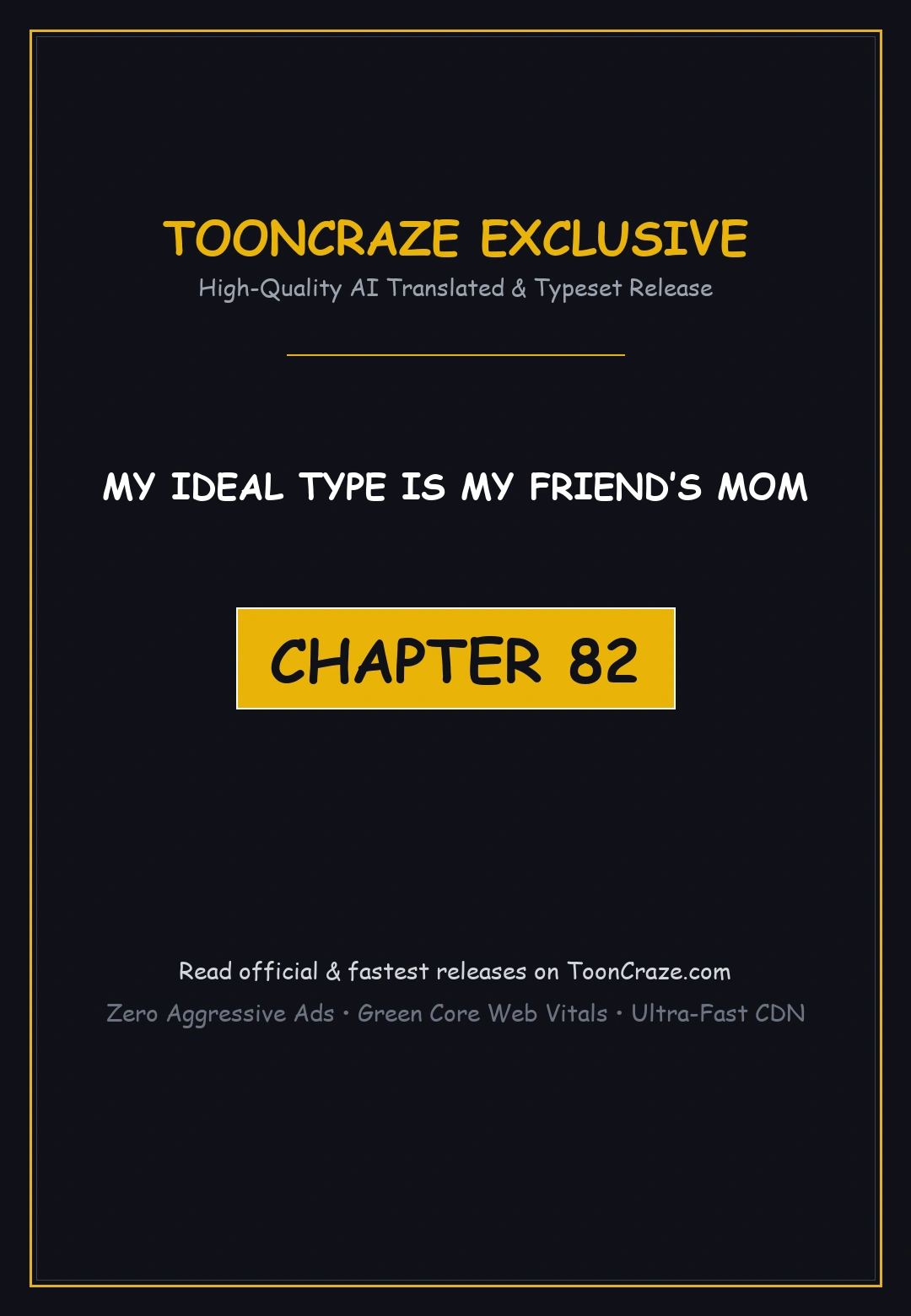 My Ideal Type Is My Friends Mom Chapter 82 - Page 1
