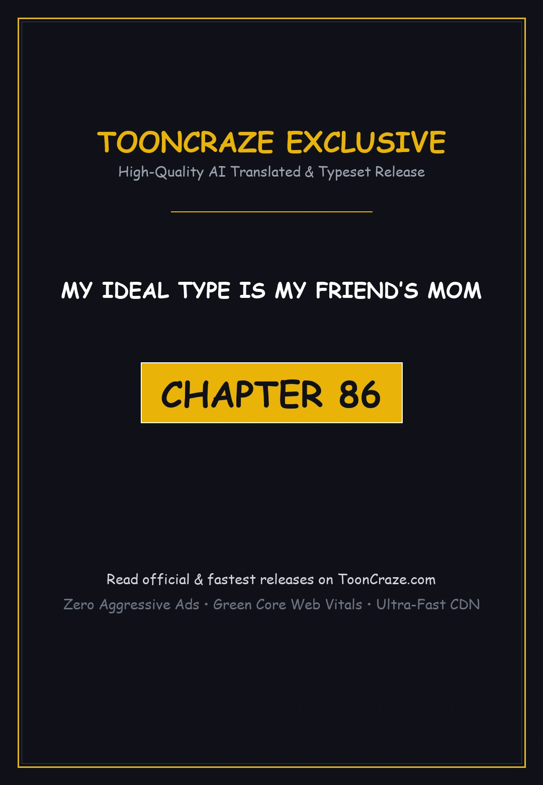 My Ideal Type Is My Friends Mom Chapter 86 - Page 1