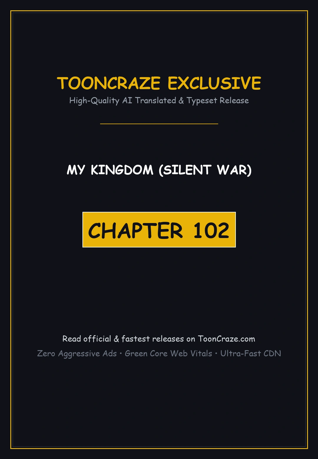 My Kingdom Silent War Chapter 102 - Page 1
