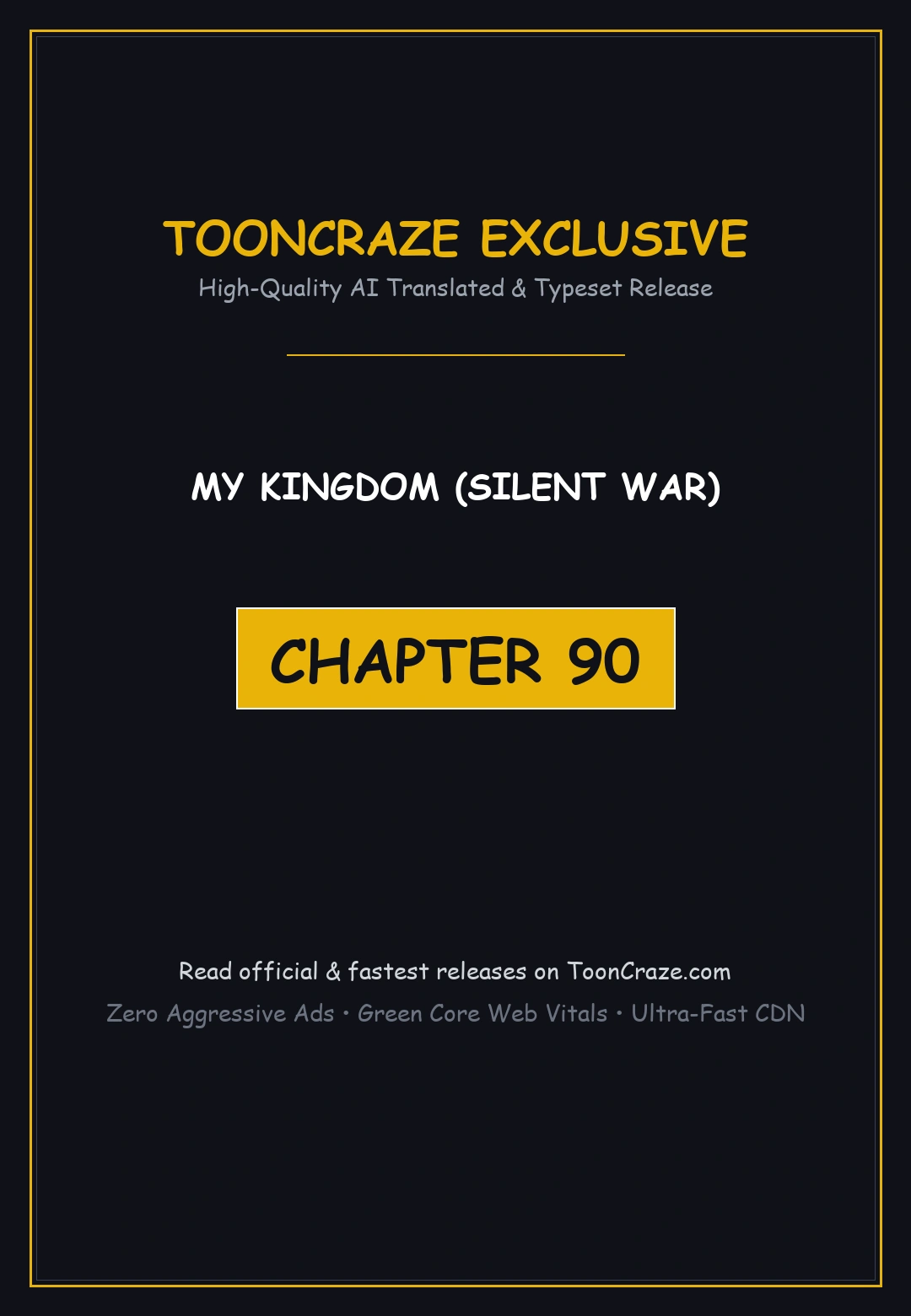 My Kingdom Silent War Chapter 90 - Page 1