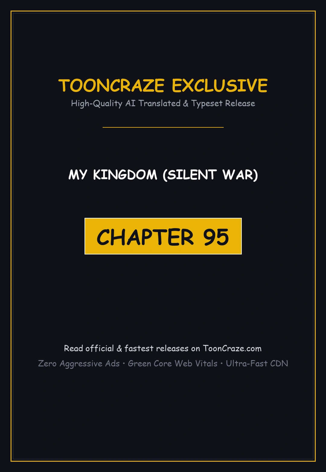 My Kingdom Silent War Chapter 95 - Page 1