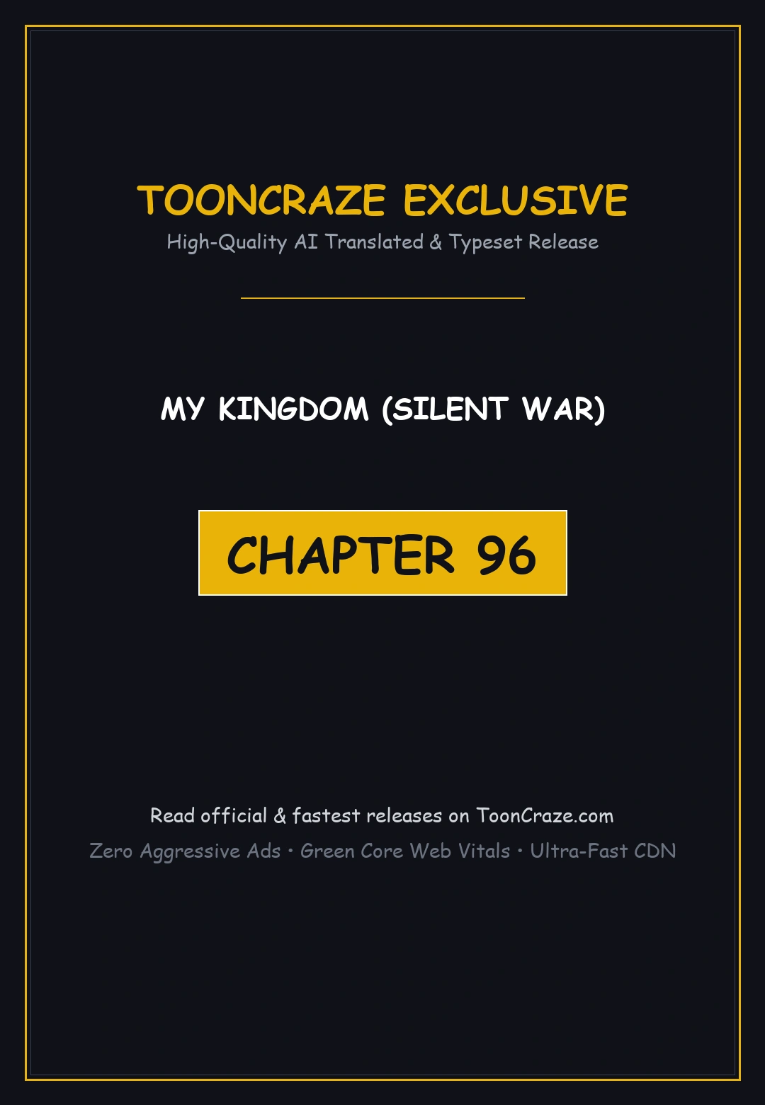 My Kingdom Silent War Chapter 96 - Page 1