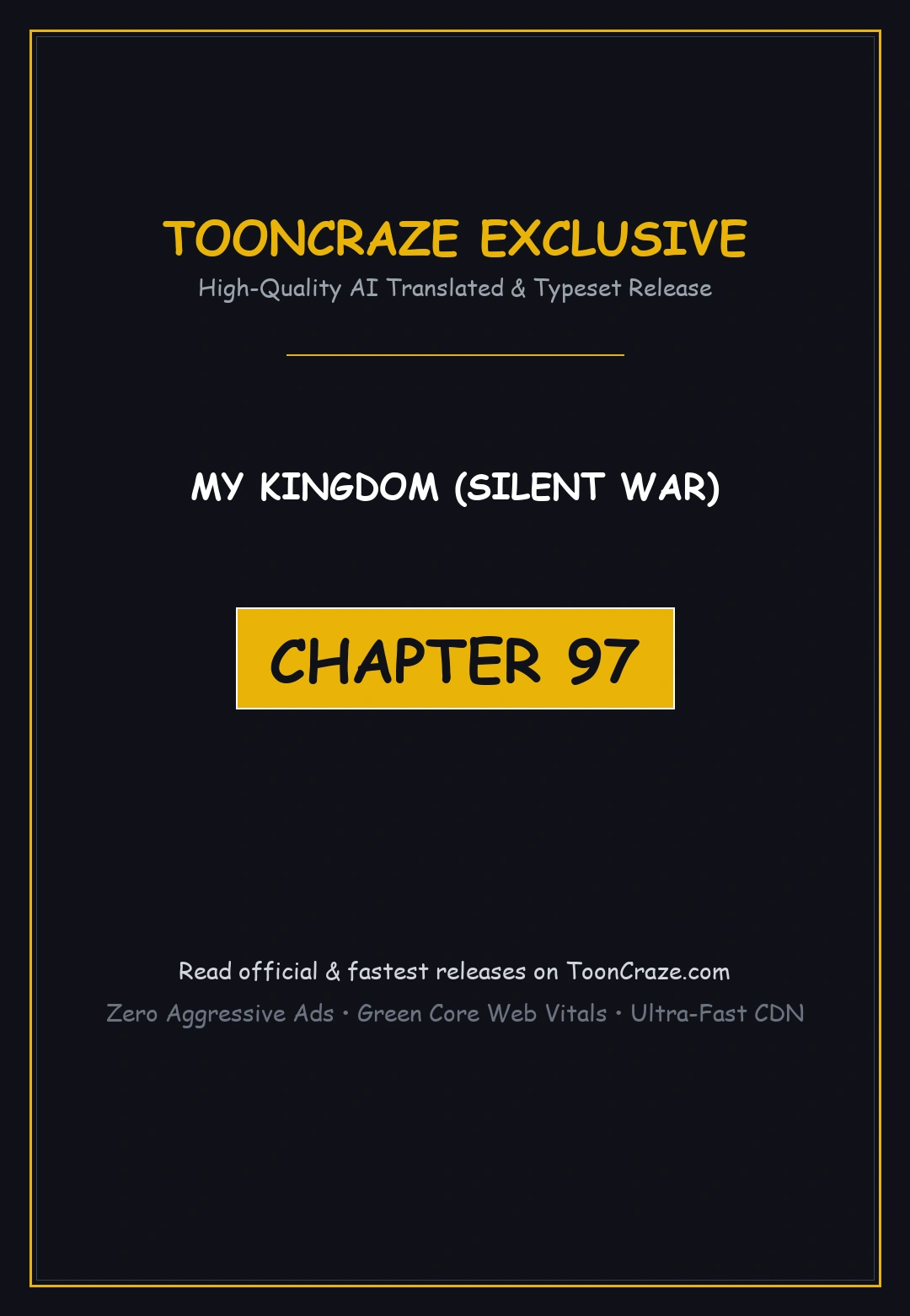 My Kingdom Silent War Chapter 97 - Page 1