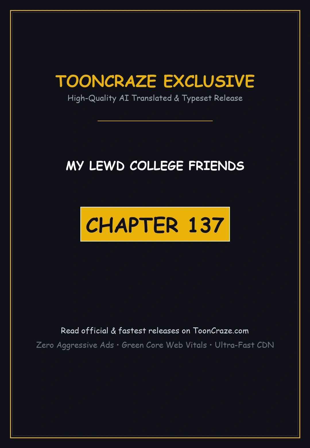 My Lewd College Friends Chapter 137 - Page 1