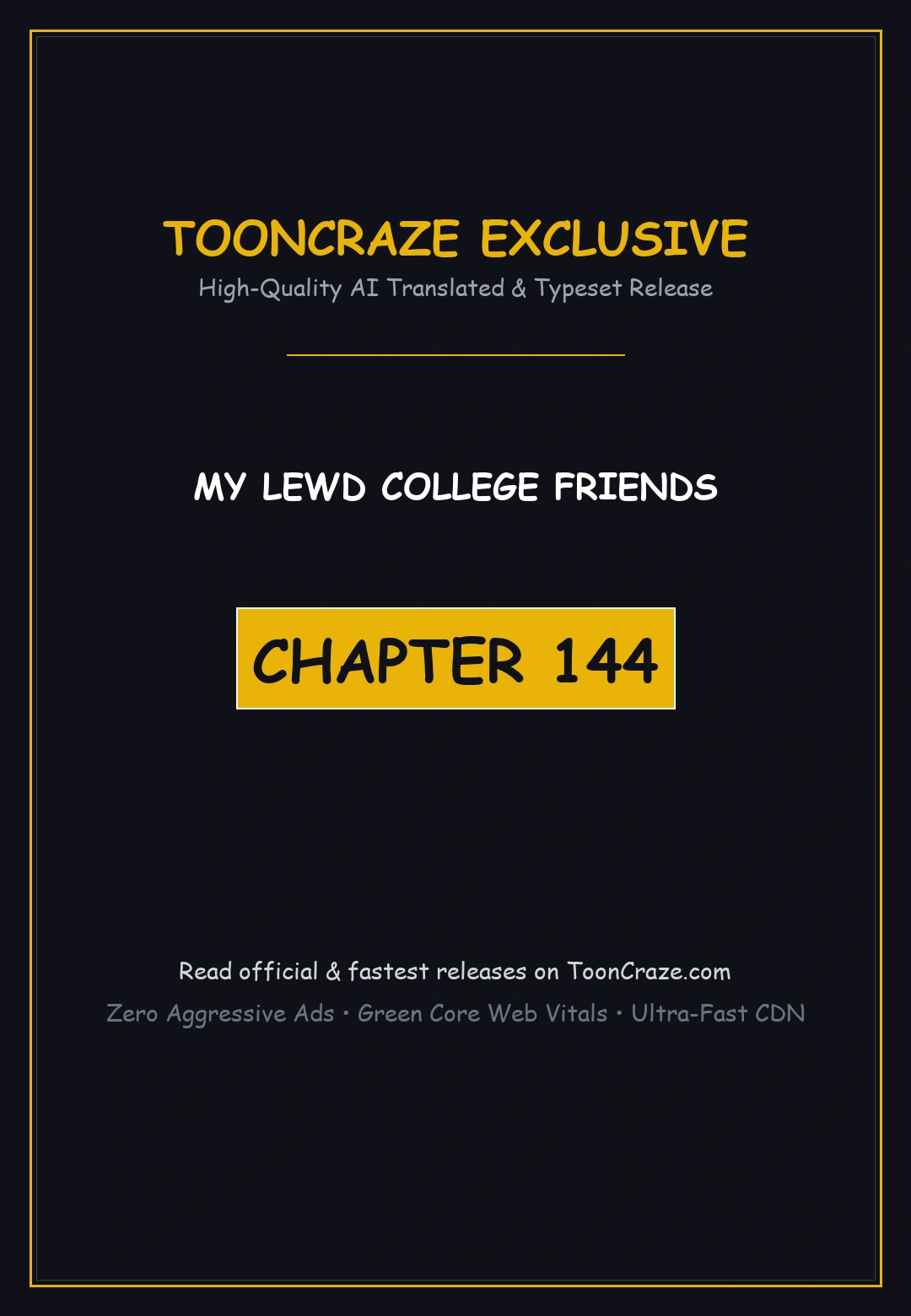 My Lewd College Friends Chapter 144 - Page 1