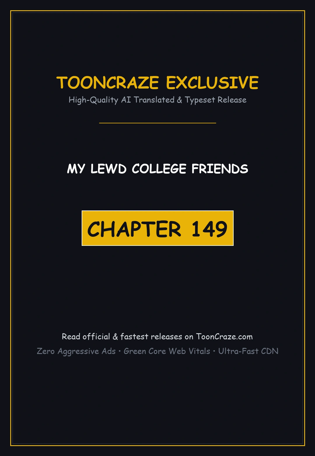 My Lewd College Friends Chapter 149 - Page 1