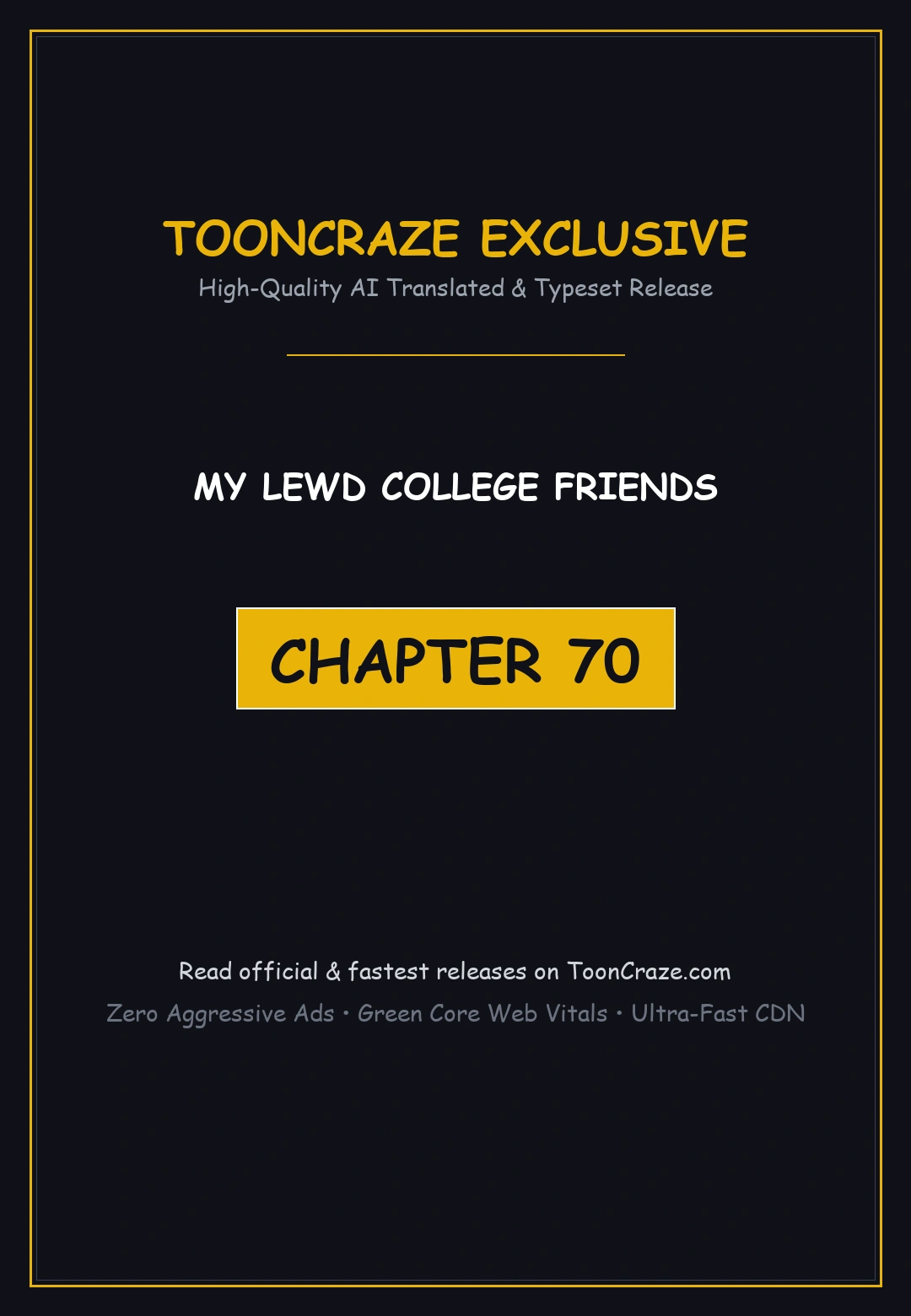 My Lewd College Friends Chapter 70 - Page 1