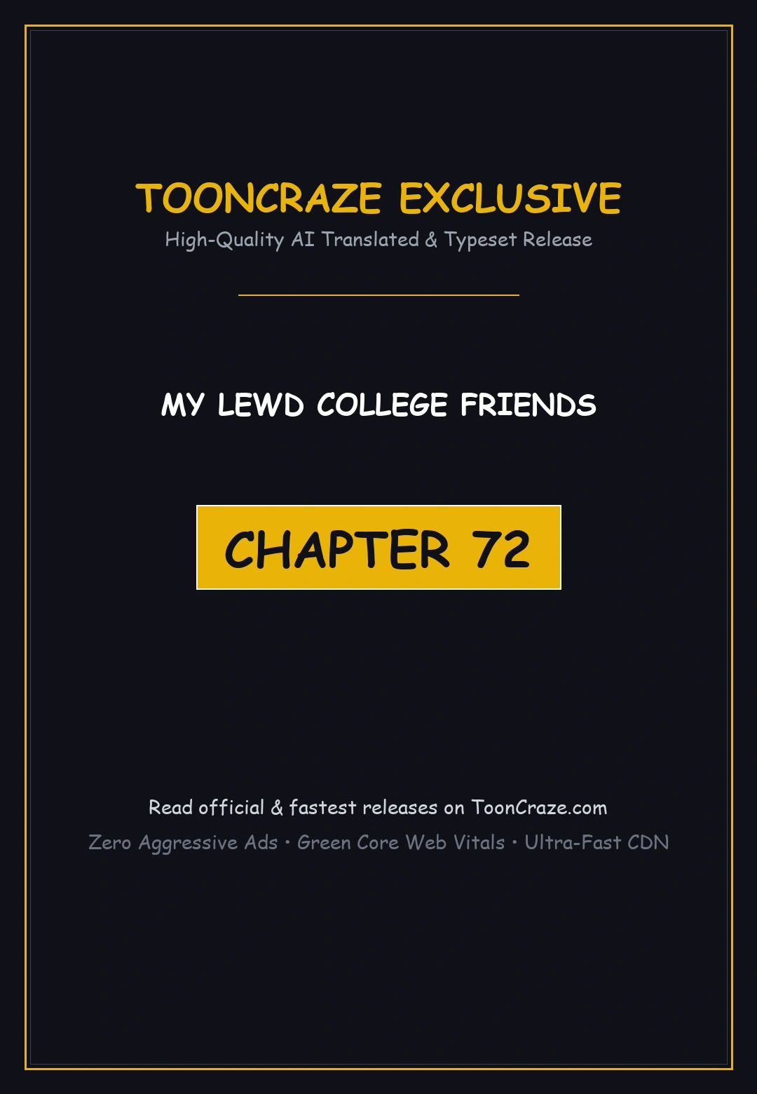 My Lewd College Friends Chapter 72 - Page 1