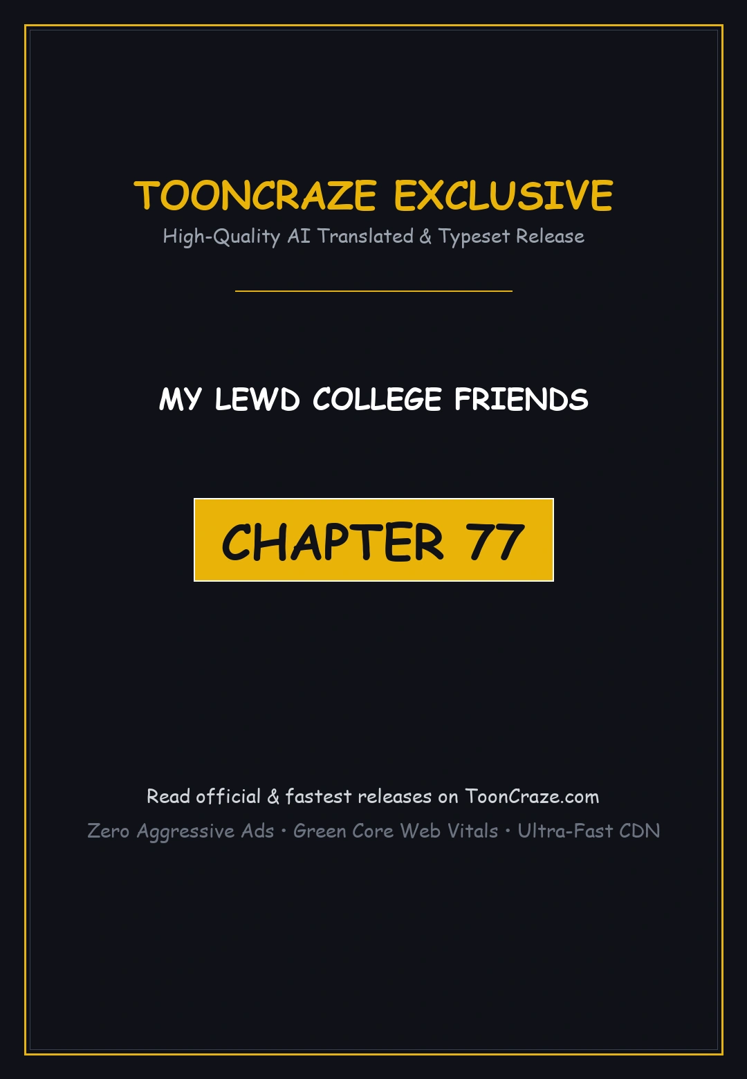 My Lewd College Friends Chapter 77 - Page 1