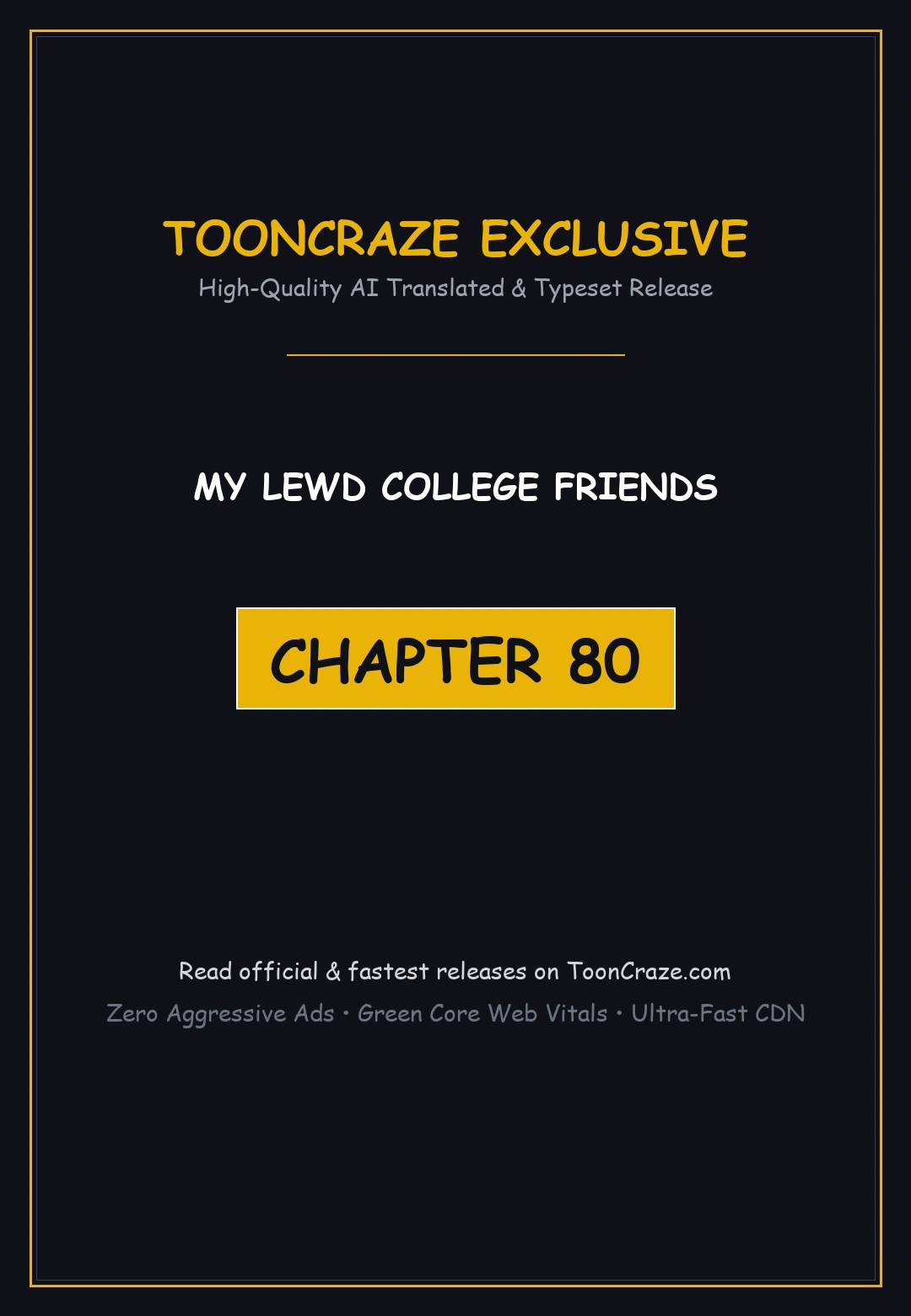 My Lewd College Friends Chapter 80 - Page 1