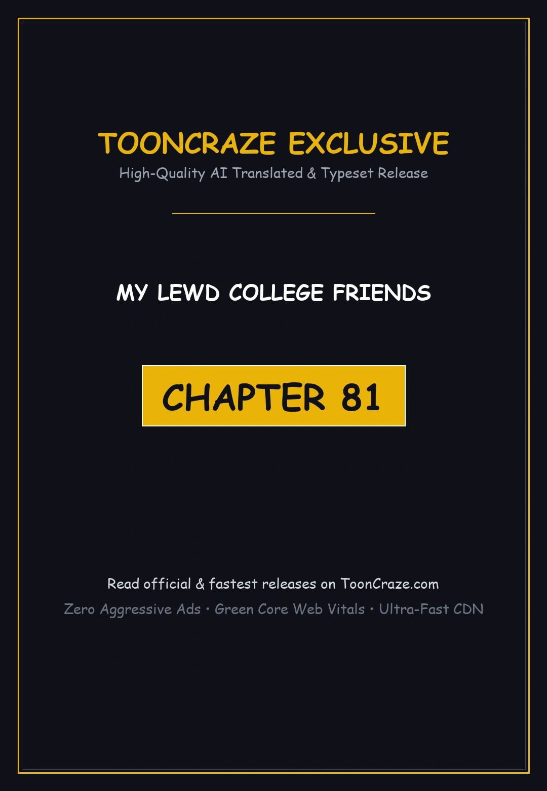 My Lewd College Friends Chapter 81 - Page 1