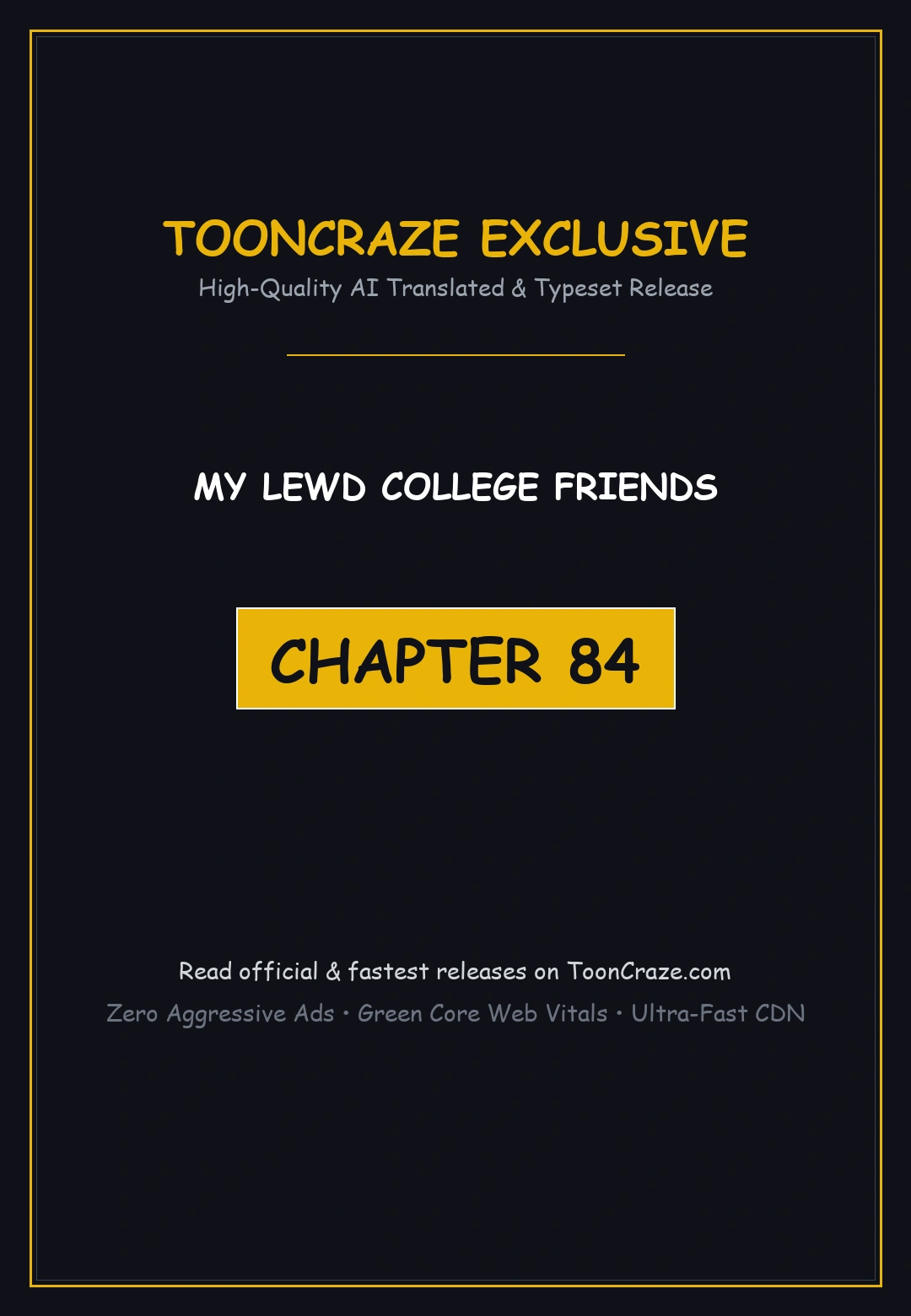 My Lewd College Friends Chapter 84 - Page 1
