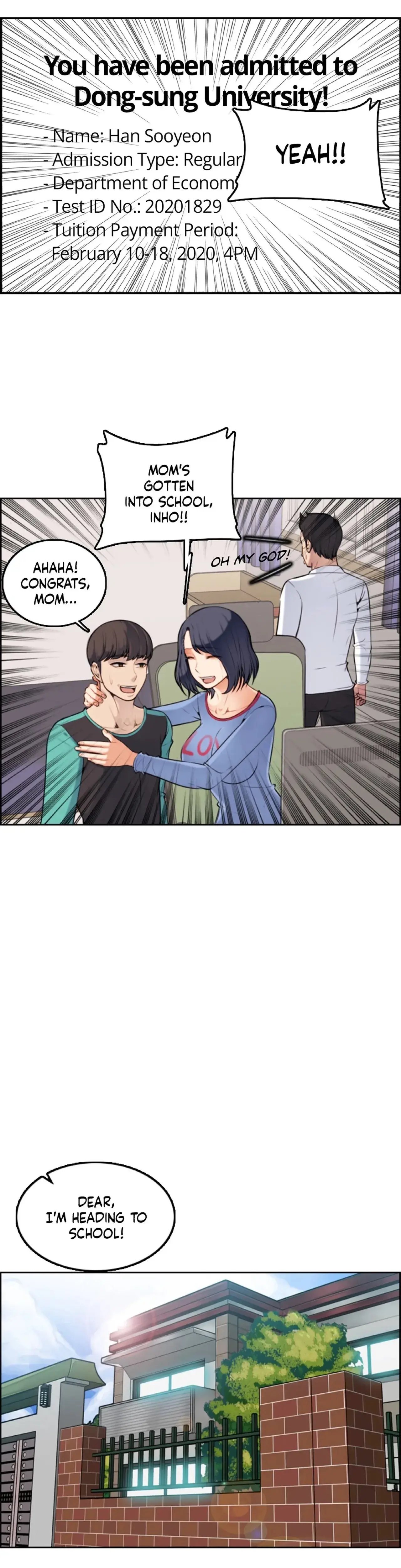 My Moms A Student Chapter 1 - Page 11