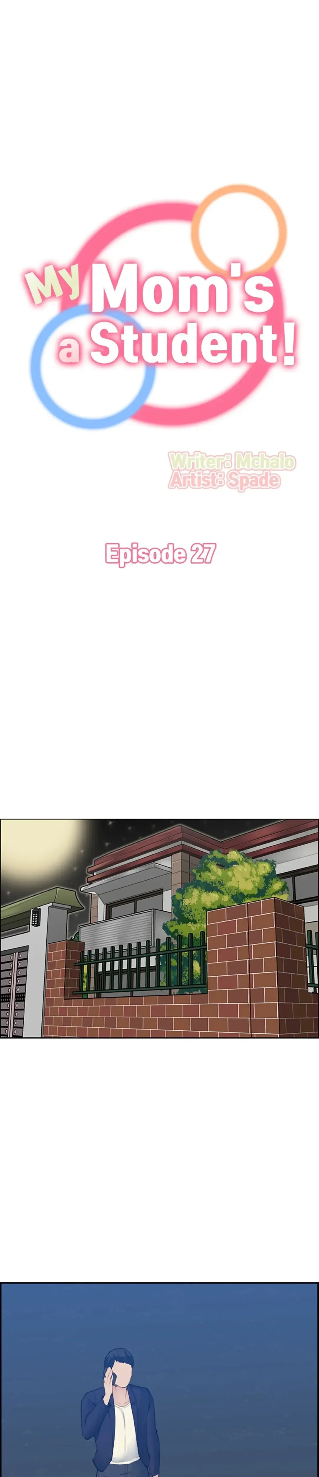 My Moms A Student Chapter 27 - Page 1
