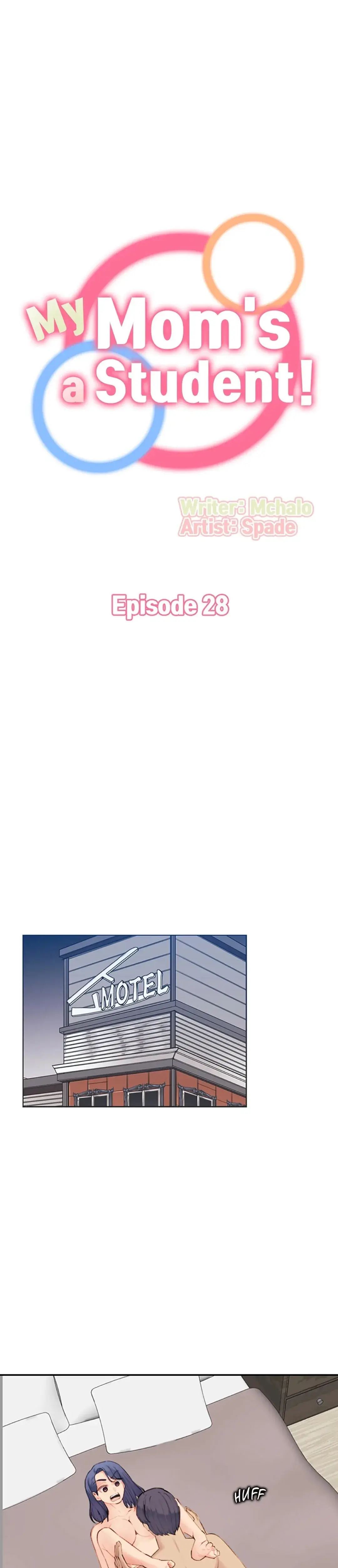 My Moms A Student Chapter 28 - Page 1