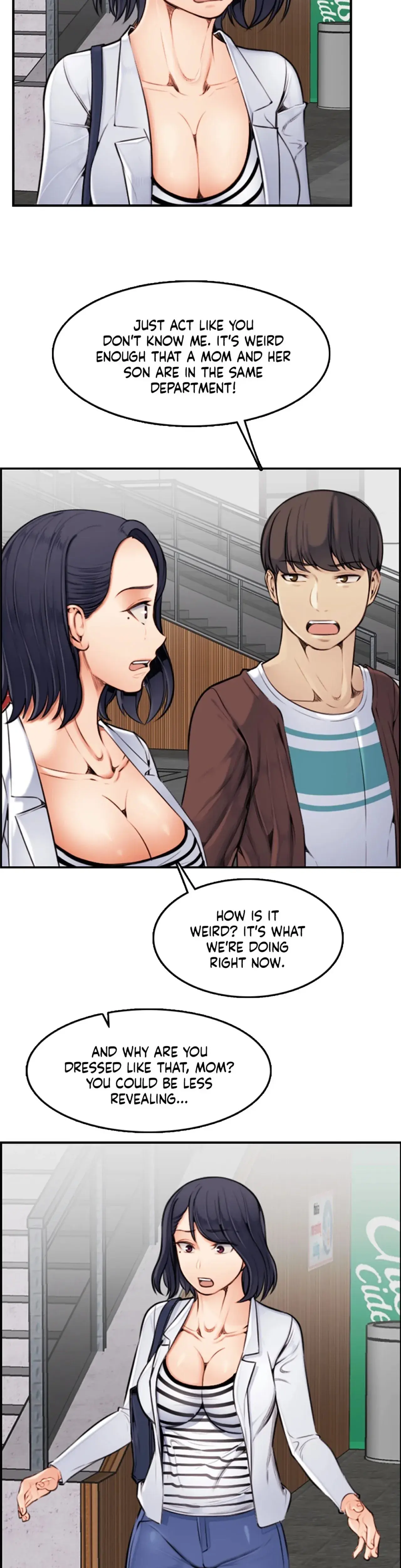 My Moms A Student Chapter 3 - Page 14