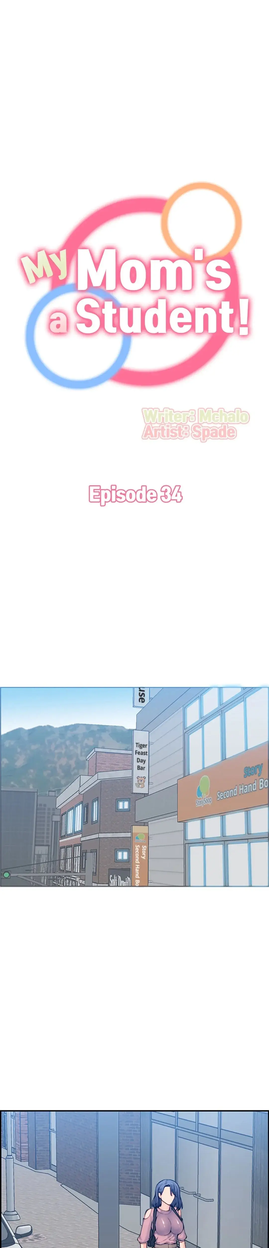 My Moms A Student Chapter 34 - Page 1