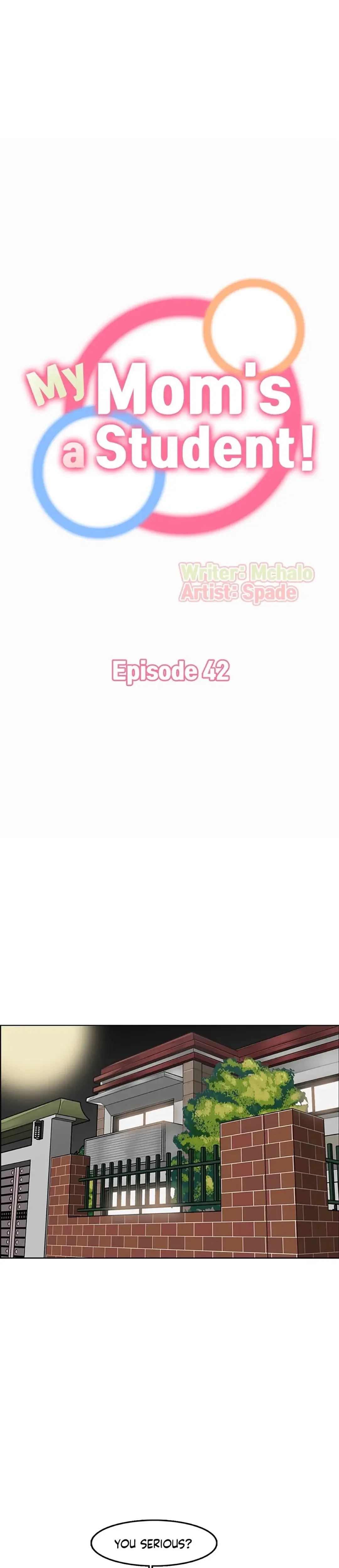 My Moms A Student Chapter 42 - Page 1