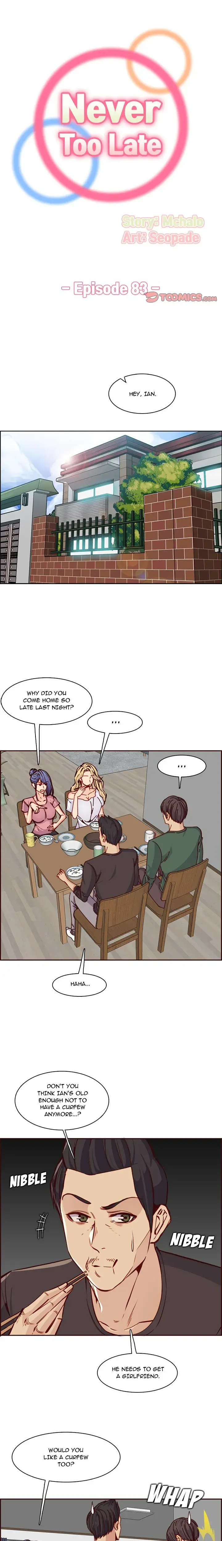 My Moms A Student Chapter 83 - Page 1