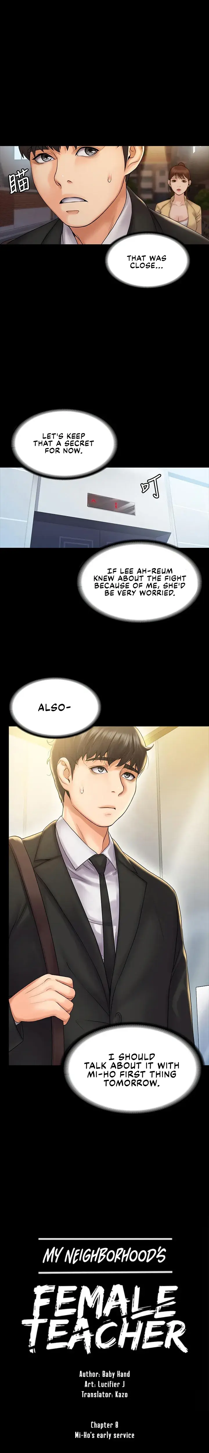 My Neighborhoods Female Teacher Chapter 8 - Page 1