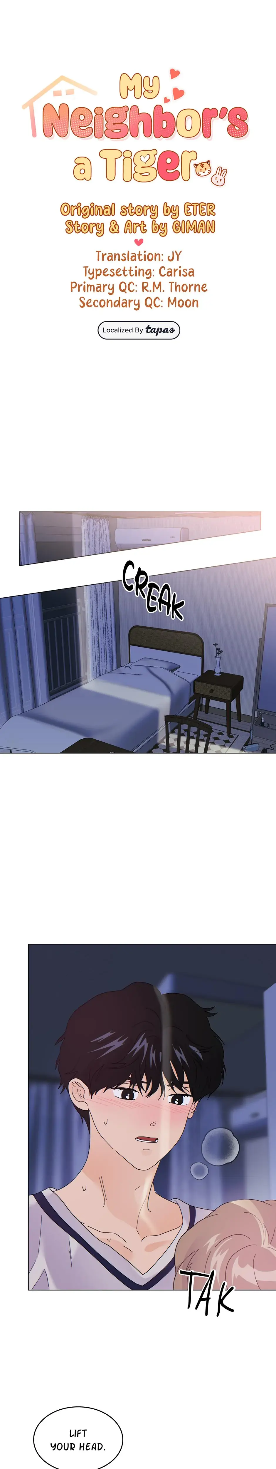 My Neighbors A Tiger Chapter 14 - Page 1