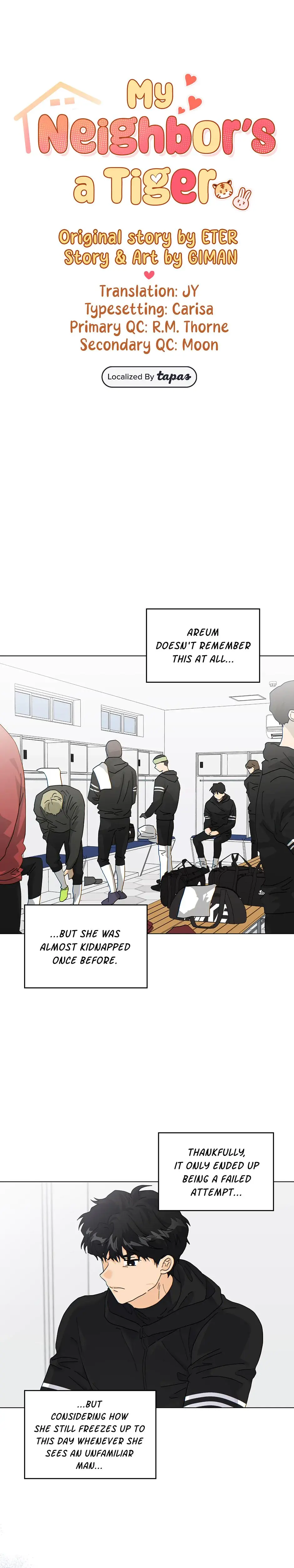 My Neighbors A Tiger Chapter 29 - Page 1
