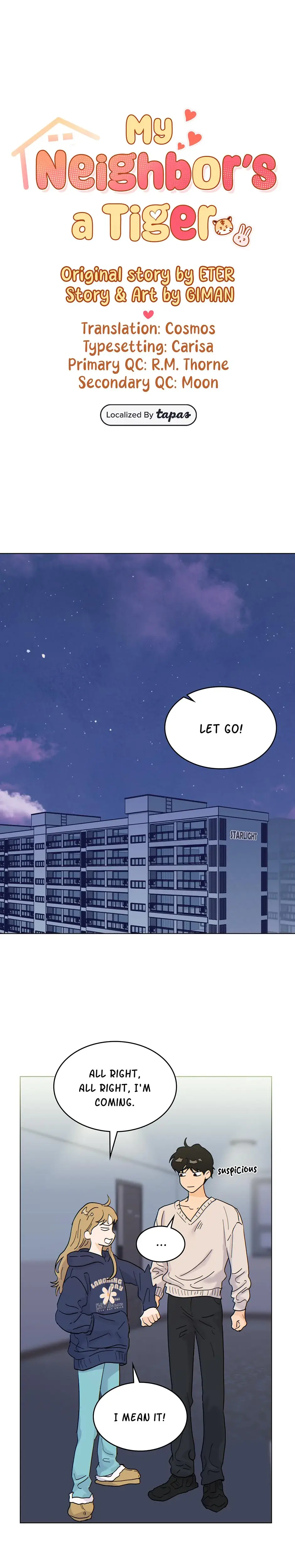 My Neighbors A Tiger Chapter 3 - Page 1