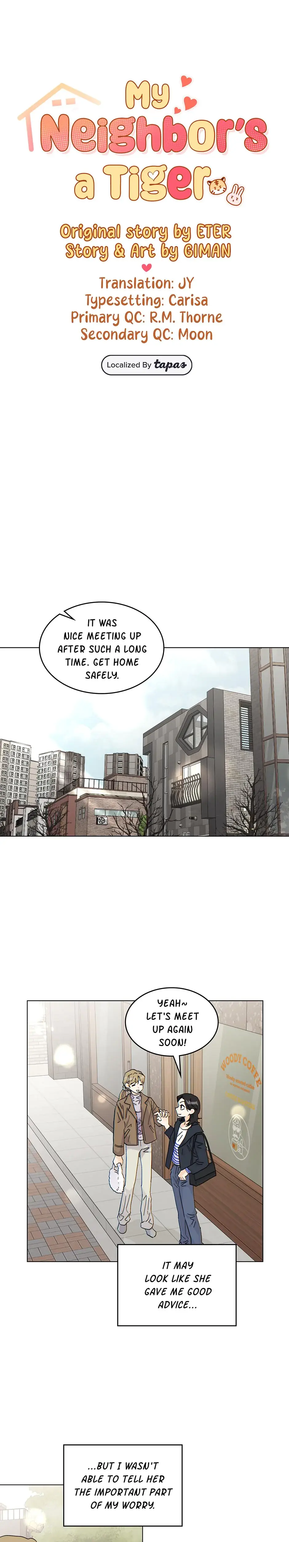 My Neighbors A Tiger Chapter 30 - Page 1