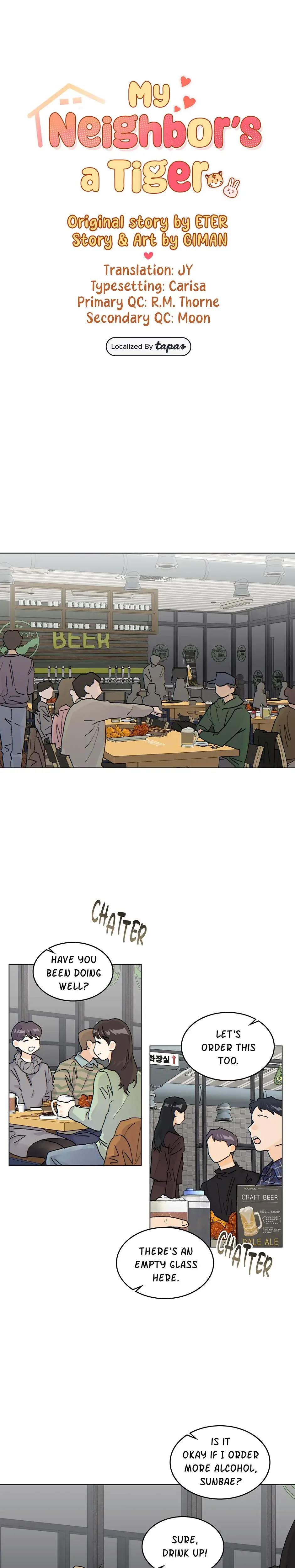 My Neighbors A Tiger Chapter 31 - Page 1