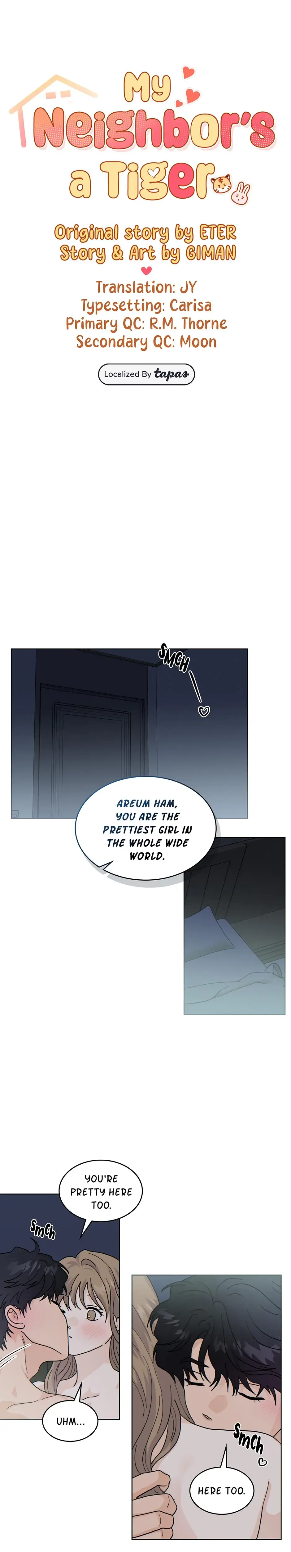 My Neighbors A Tiger Chapter 33 - Page 1
