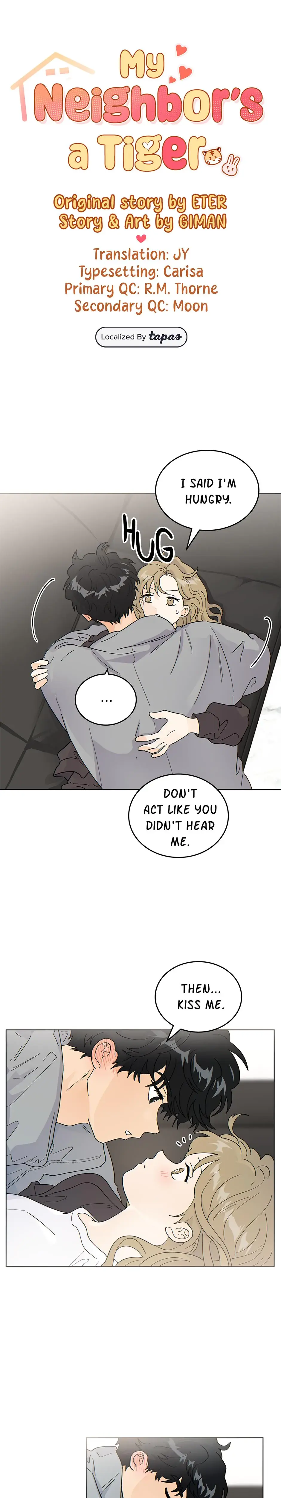 My Neighbors A Tiger Chapter 35 - Page 1