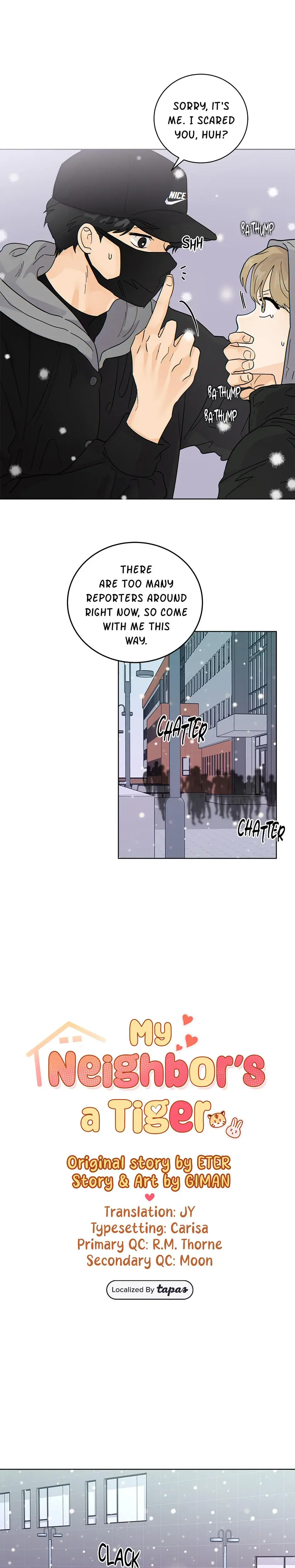 My Neighbors A Tiger Chapter 39 - Page 1