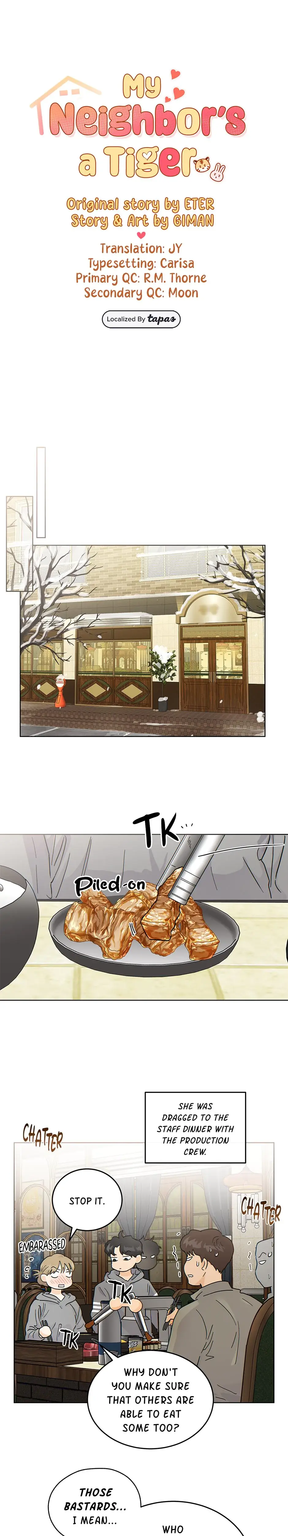 My Neighbors A Tiger Chapter 40 - Page 1