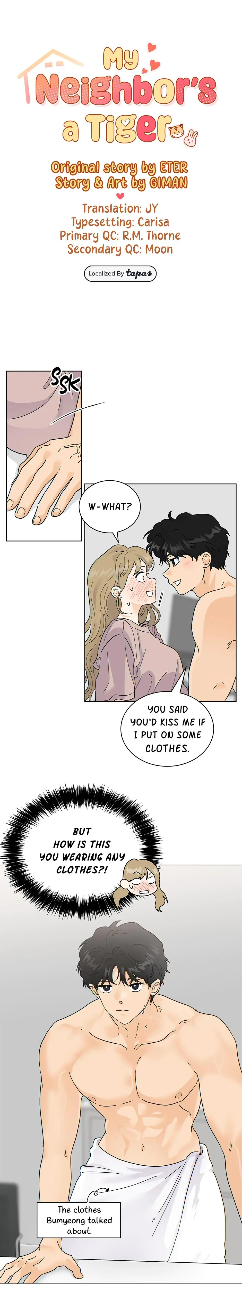 My Neighbors A Tiger Chapter 41 - Page 1