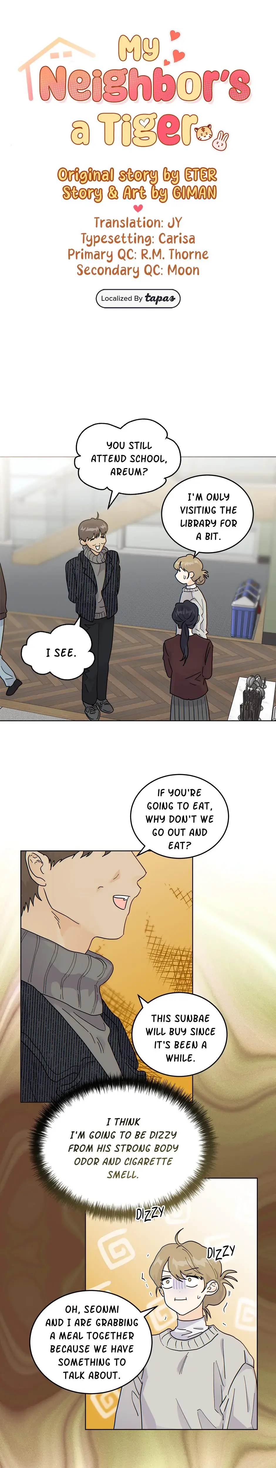 My Neighbors A Tiger Chapter 43 - Page 1