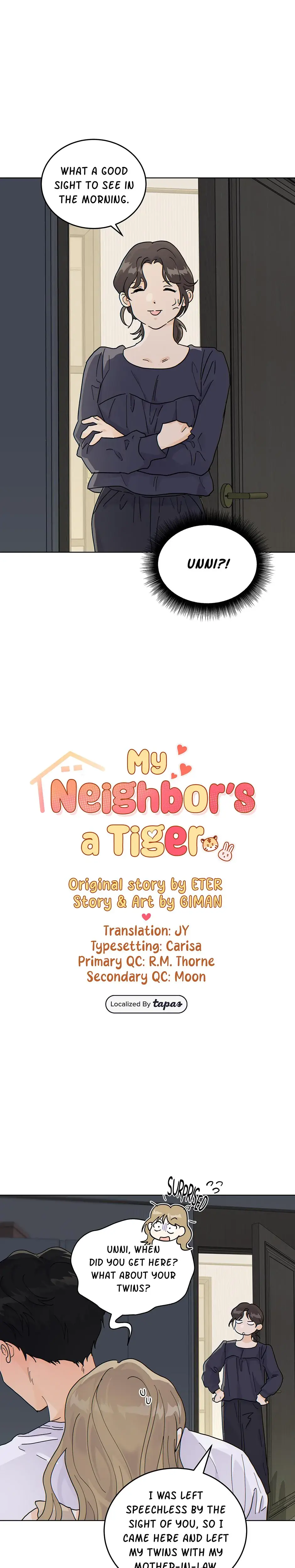 My Neighbors A Tiger Chapter 48 - Page 1