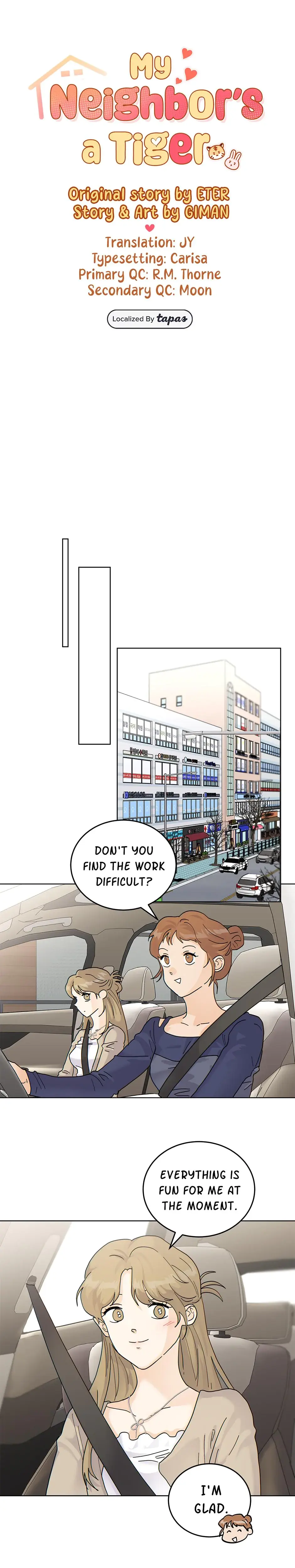 My Neighbors A Tiger Chapter 51 - Page 1
