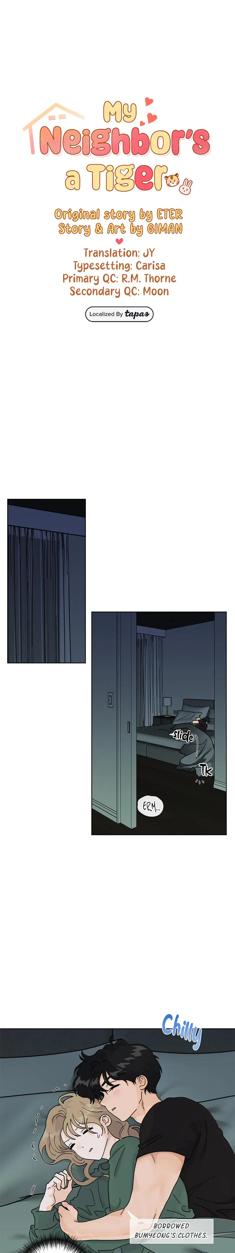 My Neighbors A Tiger Chapter 56 - Page 1