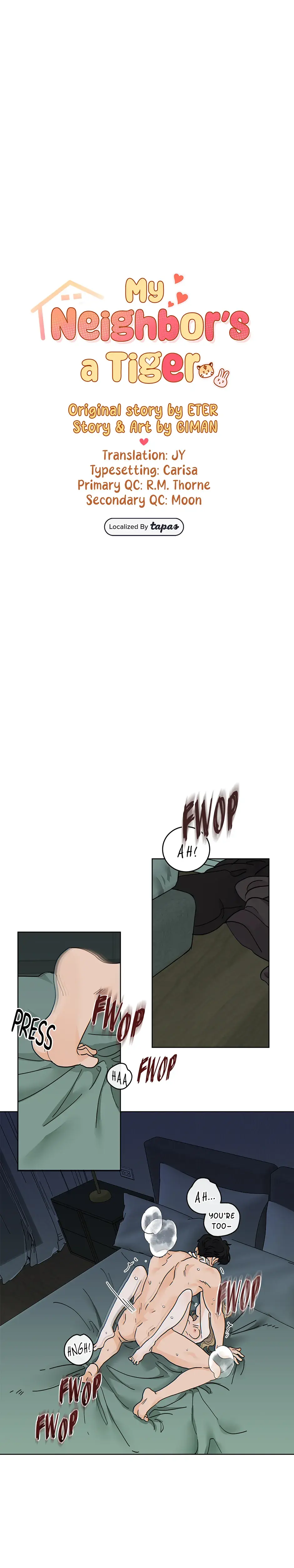 My Neighbors A Tiger Chapter 57 - Page 1