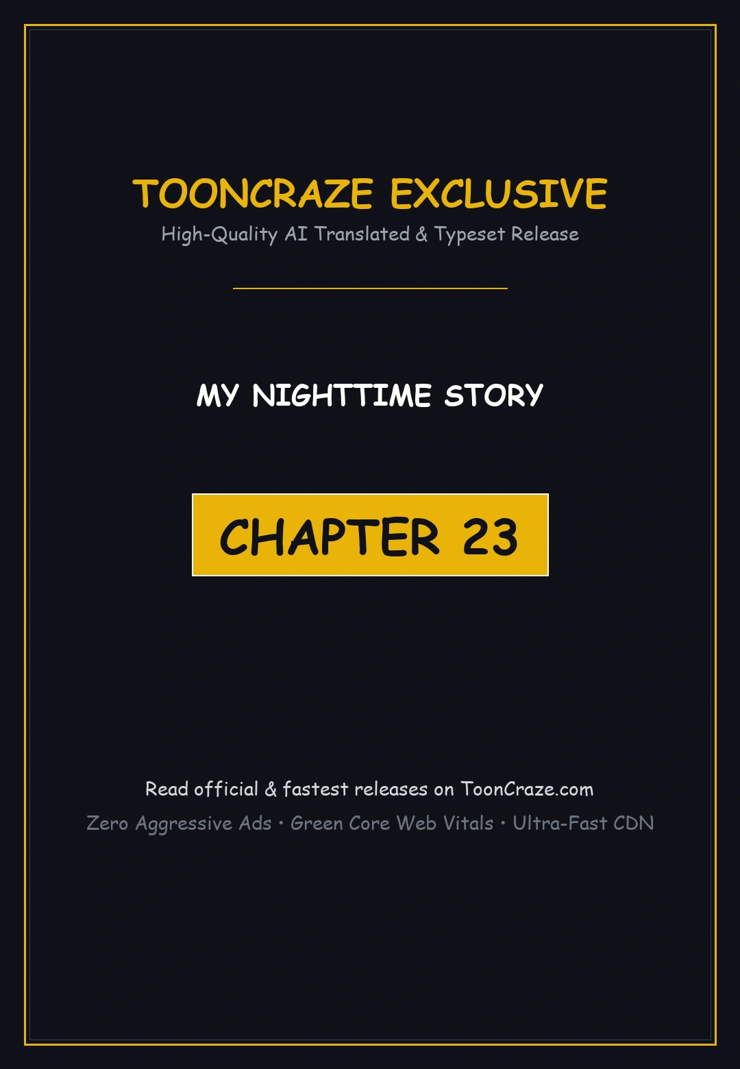 My Nighttime Story Chapter 23 - Page 1
