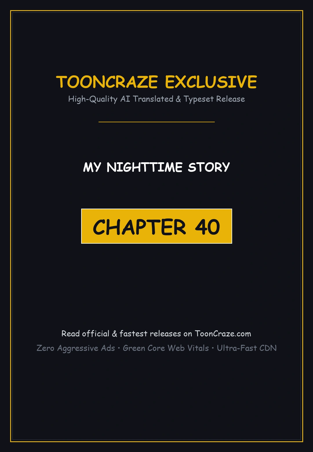 My Nighttime Story Chapter 40 - Page 1