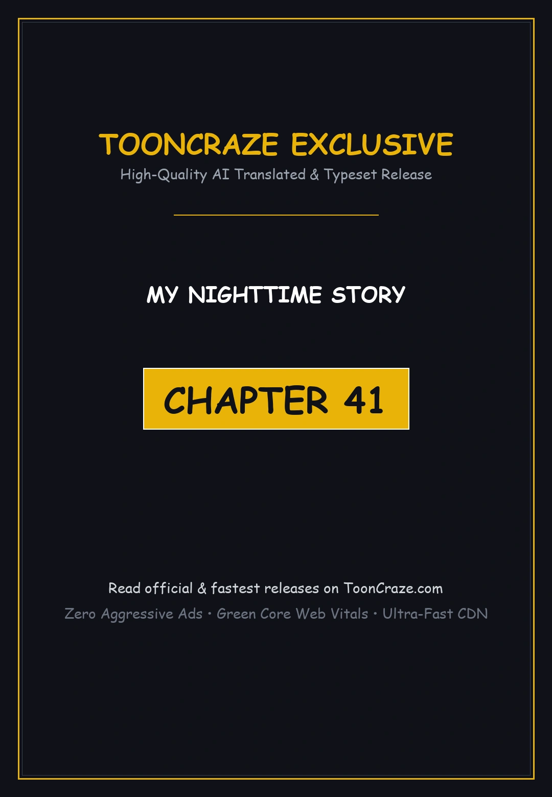 My Nighttime Story Chapter 41 - Page 1