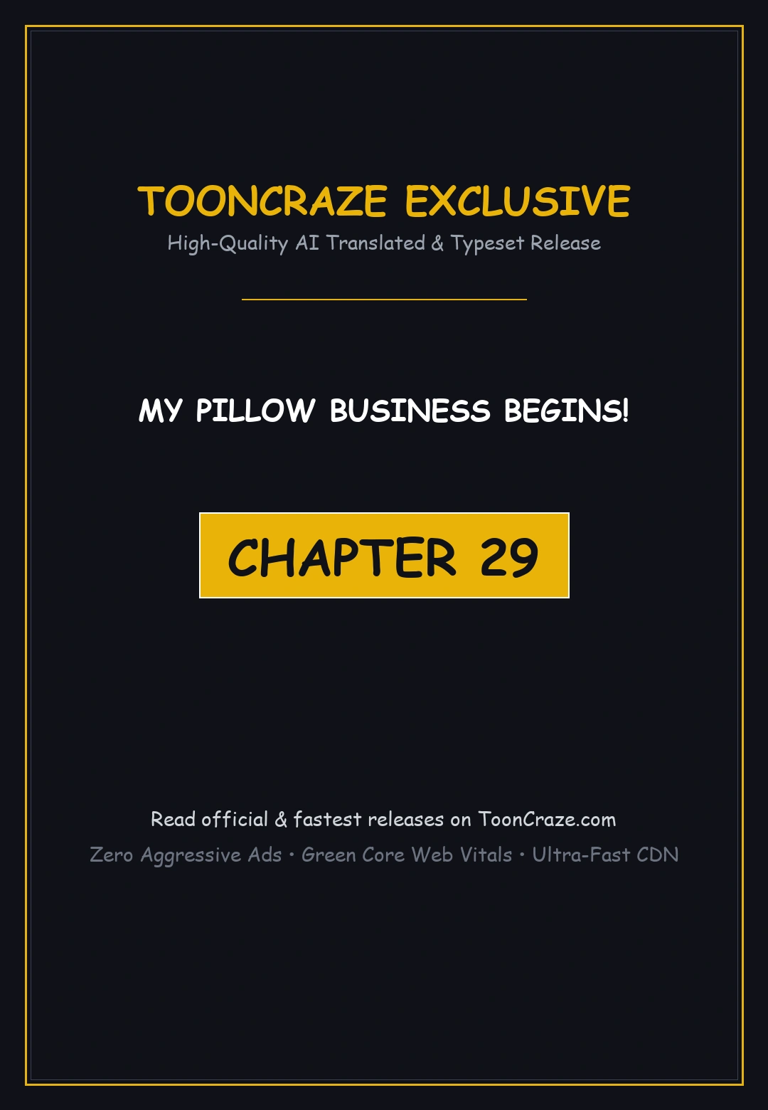 My Pillow Business Begins Chapter 29 - Page 1