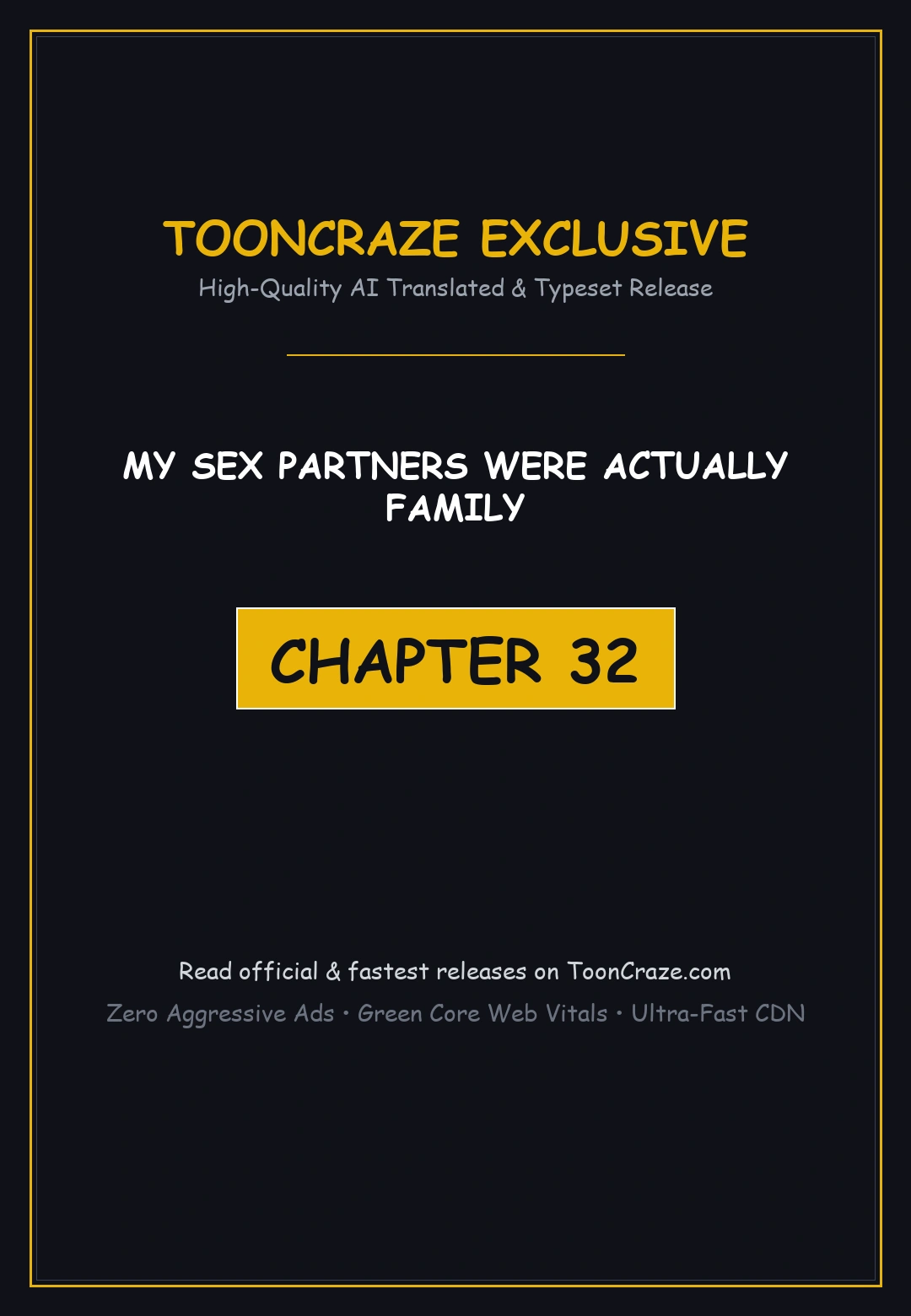 My Sex Partners Were Actually Family Chapter 32 - Page 1