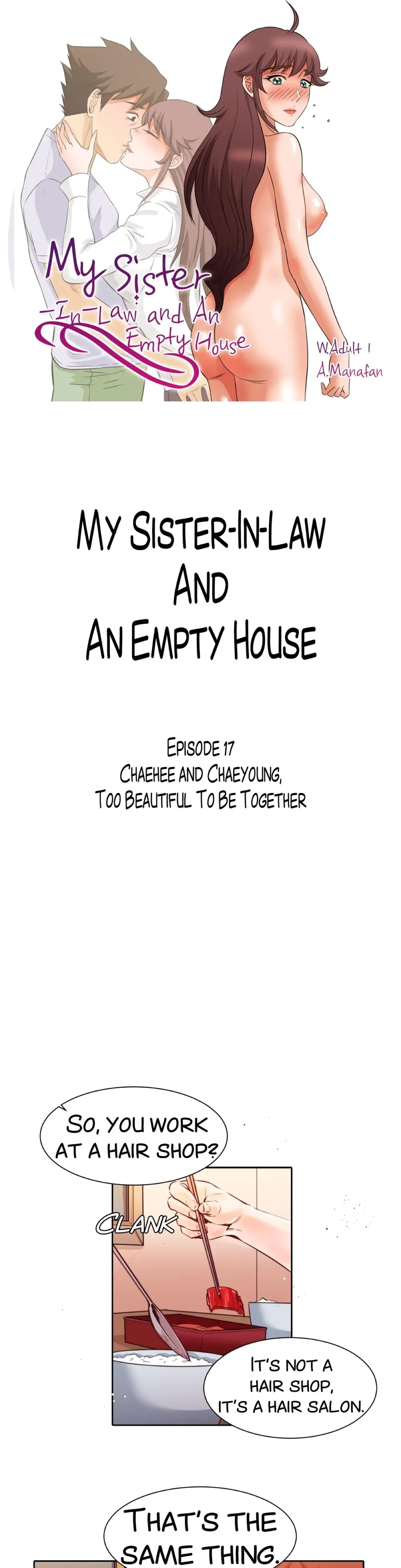 My Sister In Law And An Empty House Chapter 17 - Page 1