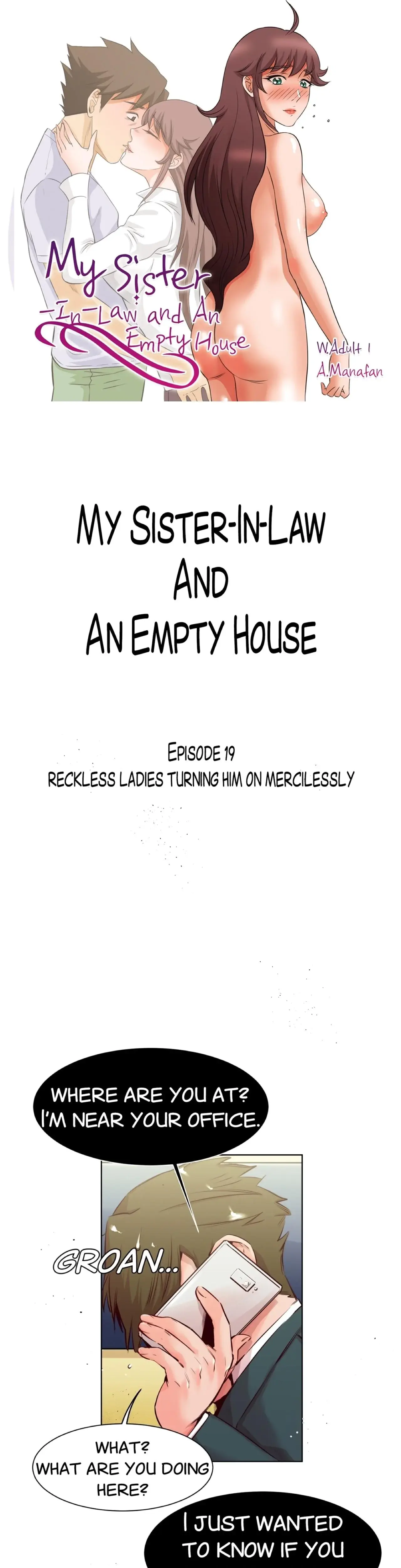 My Sister In Law And An Empty House Chapter 19 - Page 1