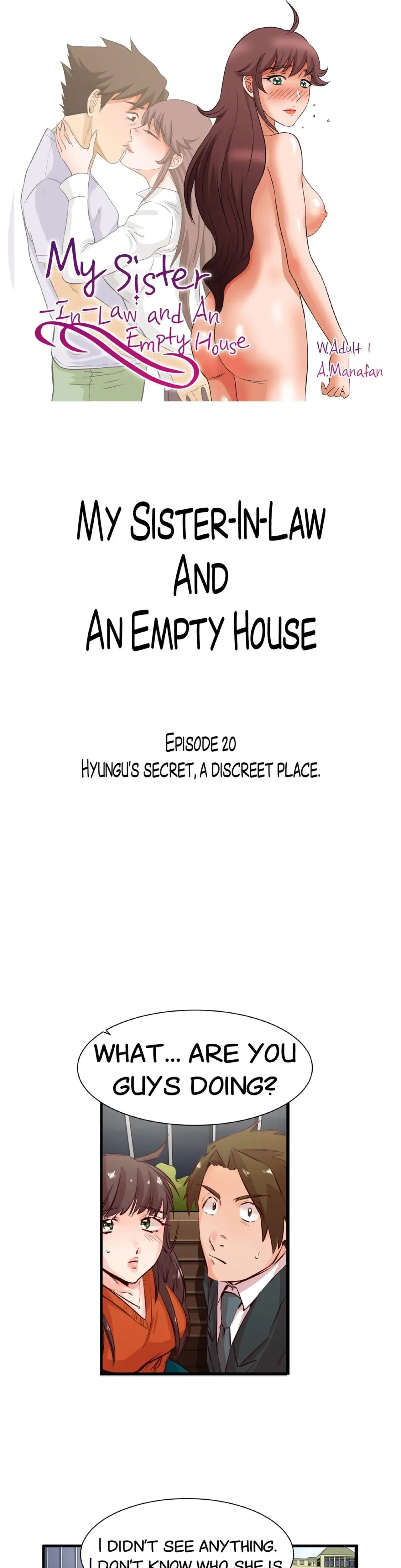 My Sister In Law And An Empty House Chapter 20 - Page 1