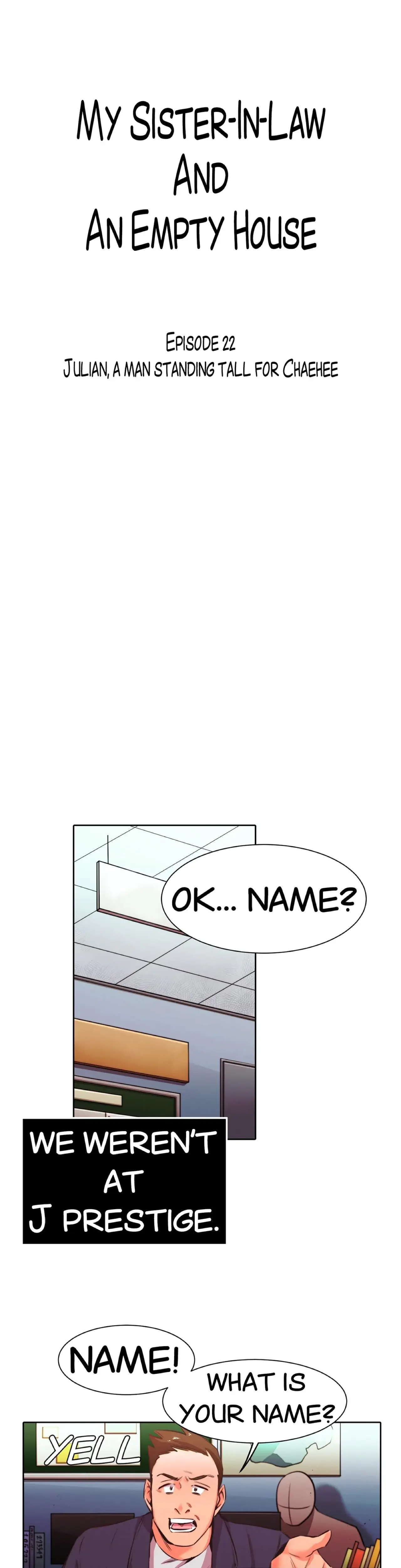 My Sister In Law And An Empty House Chapter 22 - Page 1